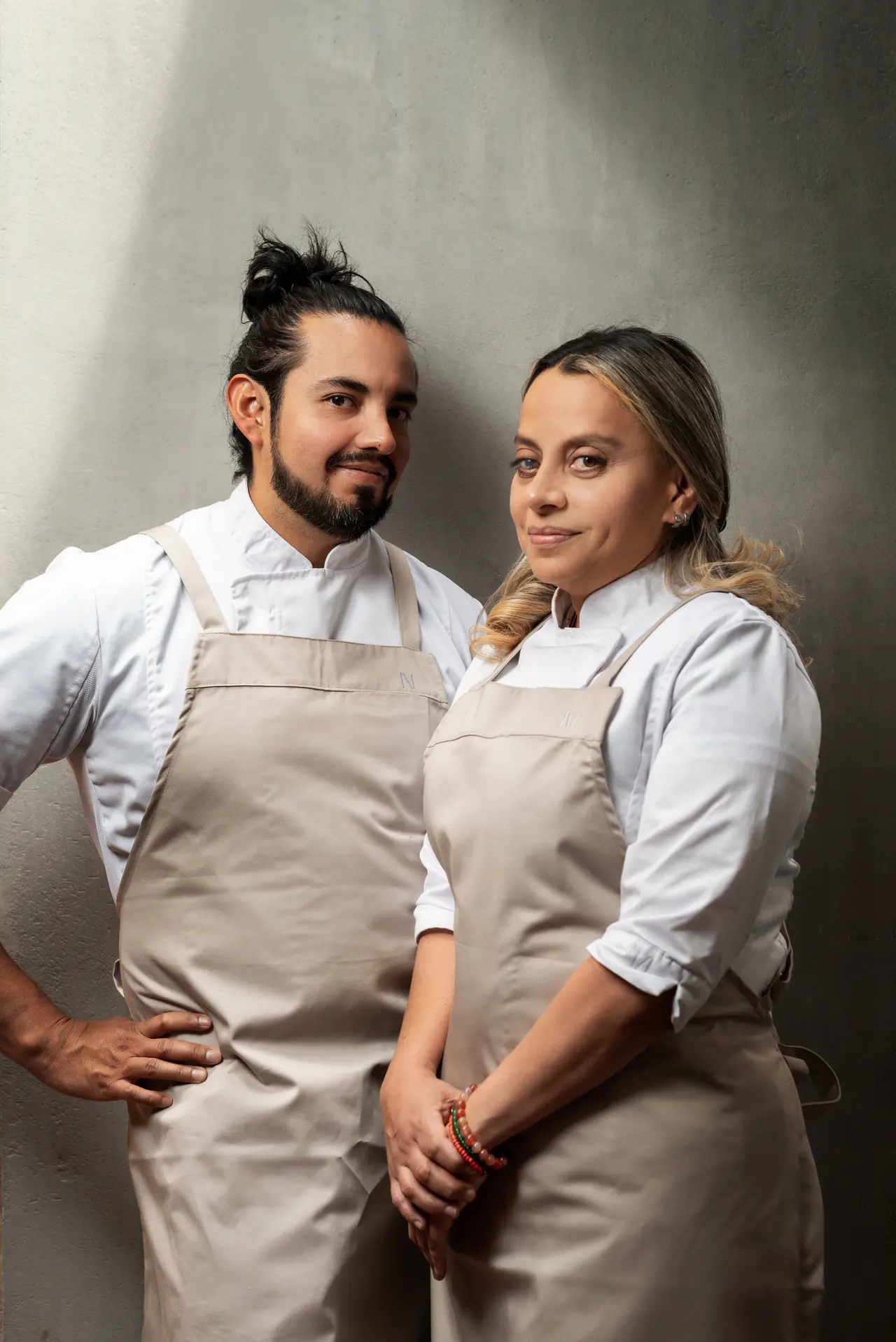 Pía Salazar y Alejandro Chamorro en Nuema